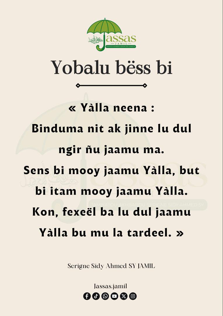 Jassas_officiel's tweet photo. Yobalu bës bi https://t.co/gKAixk821P