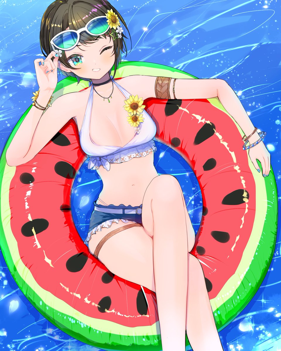 miyabi_syuba's tweet photo. 夏しゅば！🌊🍉😎☀

#プロテインザスバル https://t.co/Ihk23AU4Lf