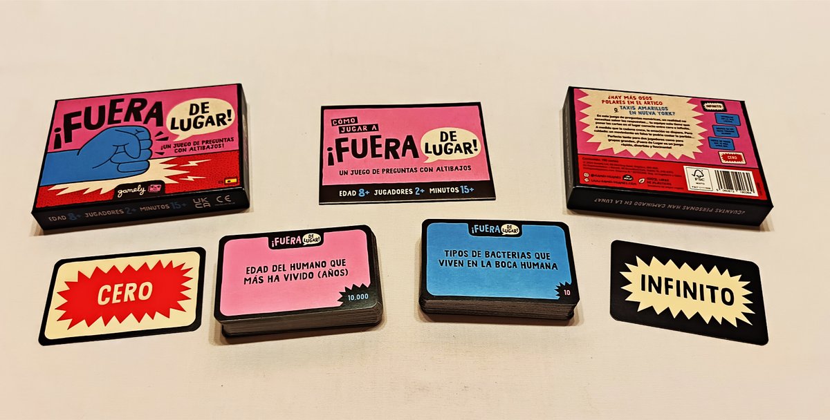 2d6Magazine's tweet photo. 📢Reseña👇

¡Fuera de Lugar!, o cómo ordenar lo imposible a golpe de intuición, uno de los últimos lanzamientos de la editorial @zacatrus 

https://t.co/3DZNXy0RNa

#juegos #juegosdemesa #juegosdecartas #partygames https://t.co/4sSsaHcY9z