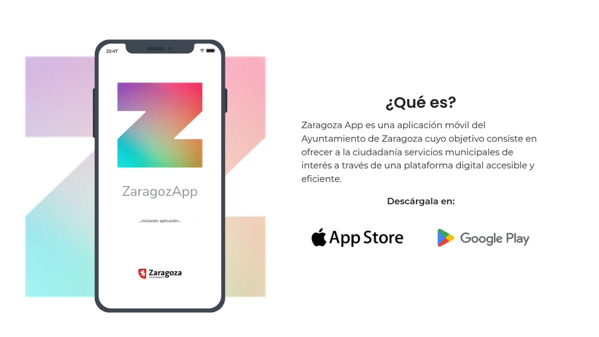 zaragoza_es's tweet photo. ¡Zaragoza en tu móvil!📲 Realiza gestiones, infórmate de la actualidad de la ciudad y comunícate con el Ayuntamiento para participar en la mejora de la ciudad mediante plataformas de participación ciudadana.

Descargas en 🔗https://t.co/kQww9TqHTq https://t.co/1OApJ4NjXn