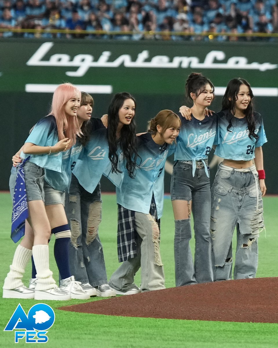 lions_official's tweet photo. セレモニアルピッチの様子を写真でもお届けします✨

#seibulions #打破 #アオフェス2026 #東京ドーム開催 #ME_I https://t.co/4WM0OskhZA