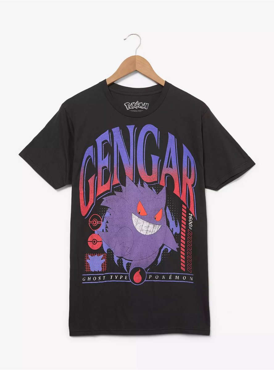 ポケモンTシャツ ゲンガー・メガガブリアス BoxLunch Exclusive ↓詳細