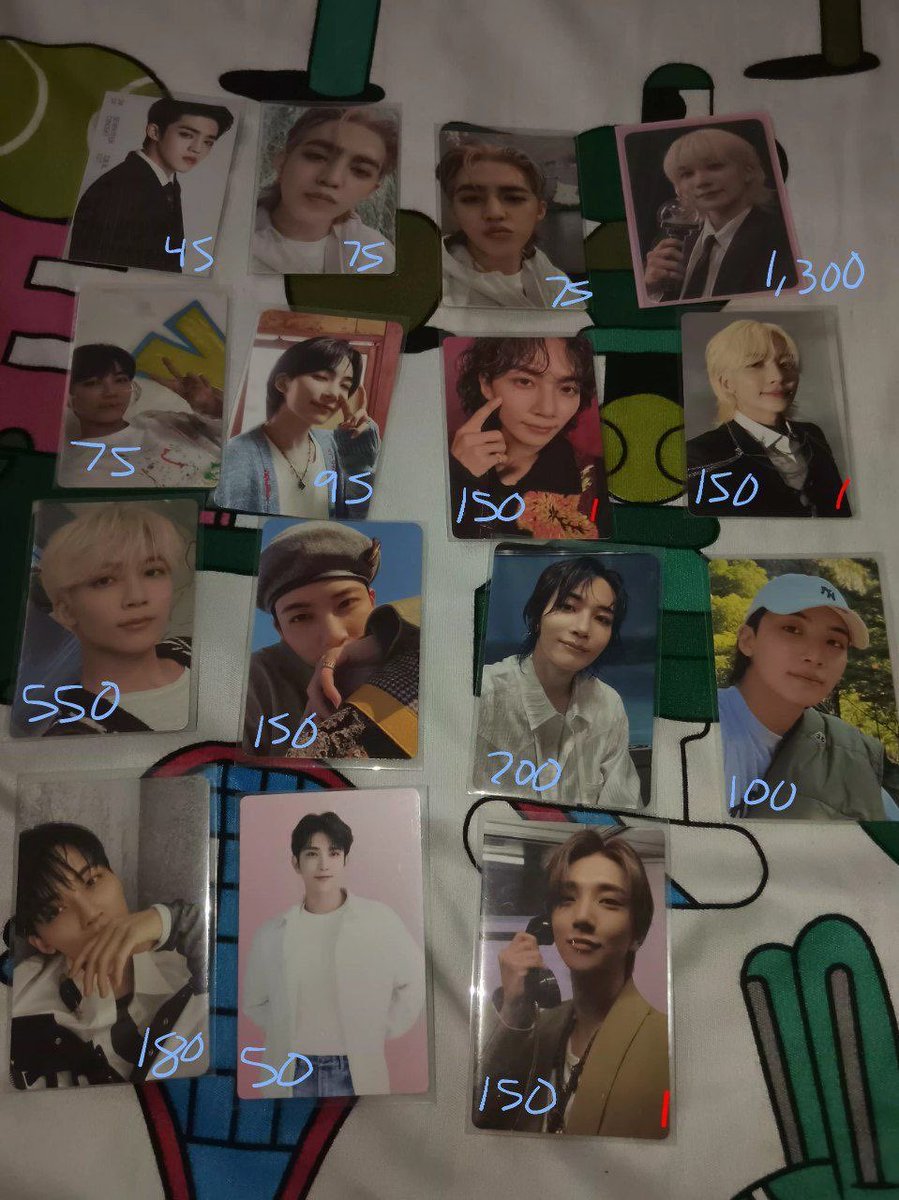 HA3CORE's tweet photo. helping a friend!

WTS LFB PH Seventeen Photocards

- Price alr indicated in the photos
- X to sensi
- Red mark = 1:1 ratio to Sk, Vn, or Dn
- On hand, ready to ship
- Gcash MOP, 3 days DOP with 40% NRDP
- more pocas in replies ><

# svt dk vernon hoshi joshua dino wonwoo mingyu https://t.co/QrXQnCKl4r
