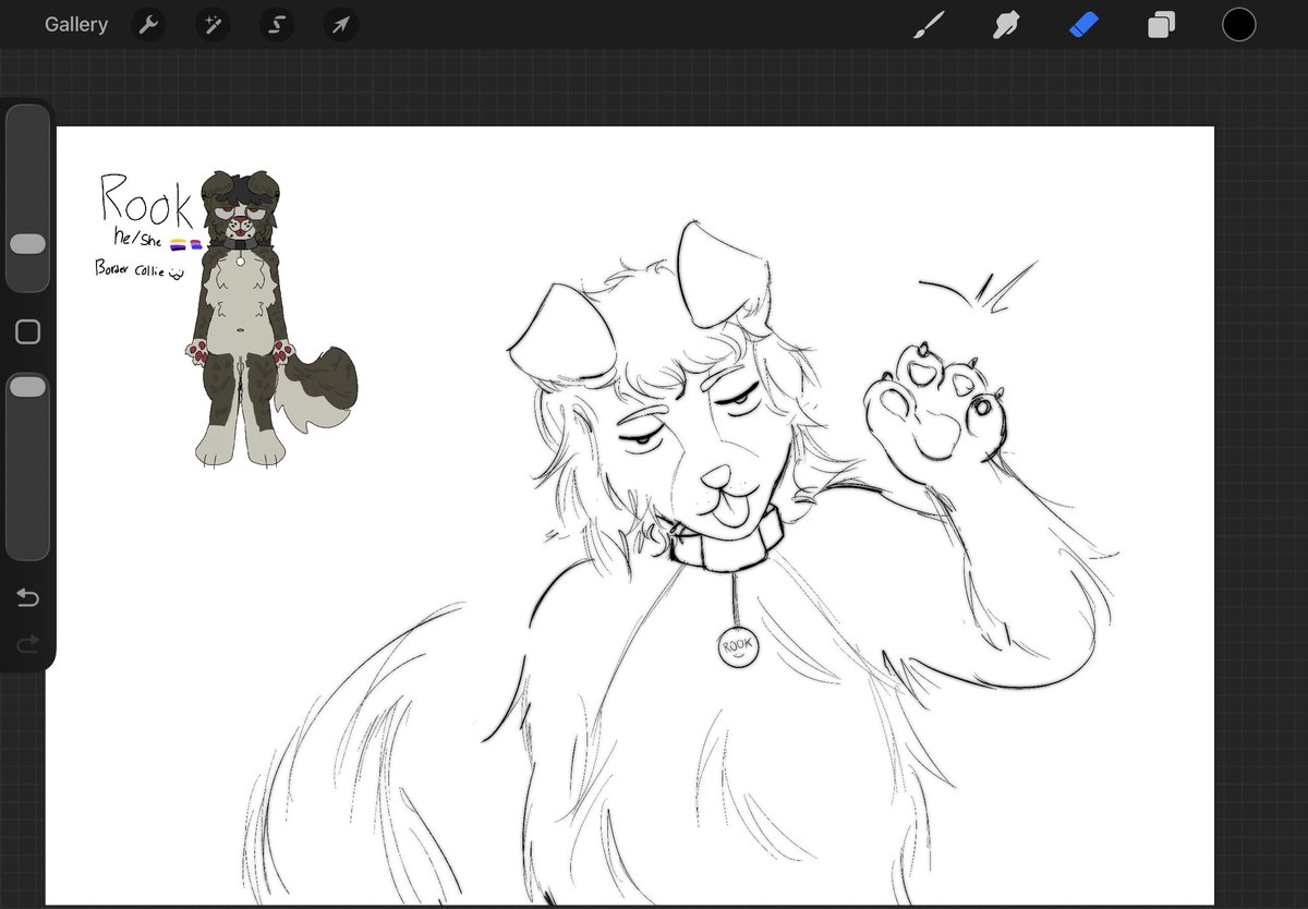 cakez112's tweet photo. WIP for @bintudog :)) https://t.co/dY9svy3FuT