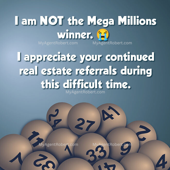 _meroberto's tweet photo. Mega Millions? Not this time! But helping you find the perfect home is my real win. 🏡💕 Thanks for your referrals—they mean more than gold! #RealEstate #RealtorLife #DreamHome https://t.co/7IHghSQCym