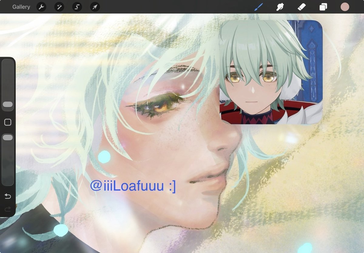 artistsbase's tweet photo. haiiiii sender baru balik lg ke acc dan mau tmn2 baru biar tl balik rame. ini art! wip of ilyosha for offering!!!!! ada yg mau bermoootualan?^^ https://t.co/lEWfoxbWAF