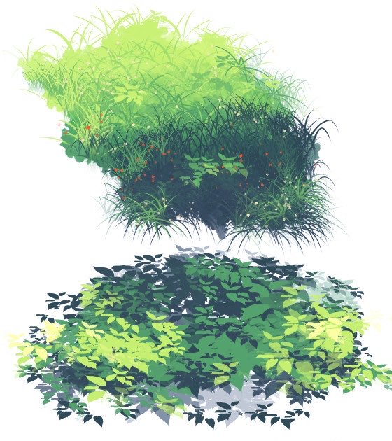 bottari_asset's tweet photo. 풀잎 브러쉬 (200cp) by もふもふとん

수풀, 초목, 자연 그릴 때 유용한 브러쉬입니다! https://t.co/iYGWnHmFJz
