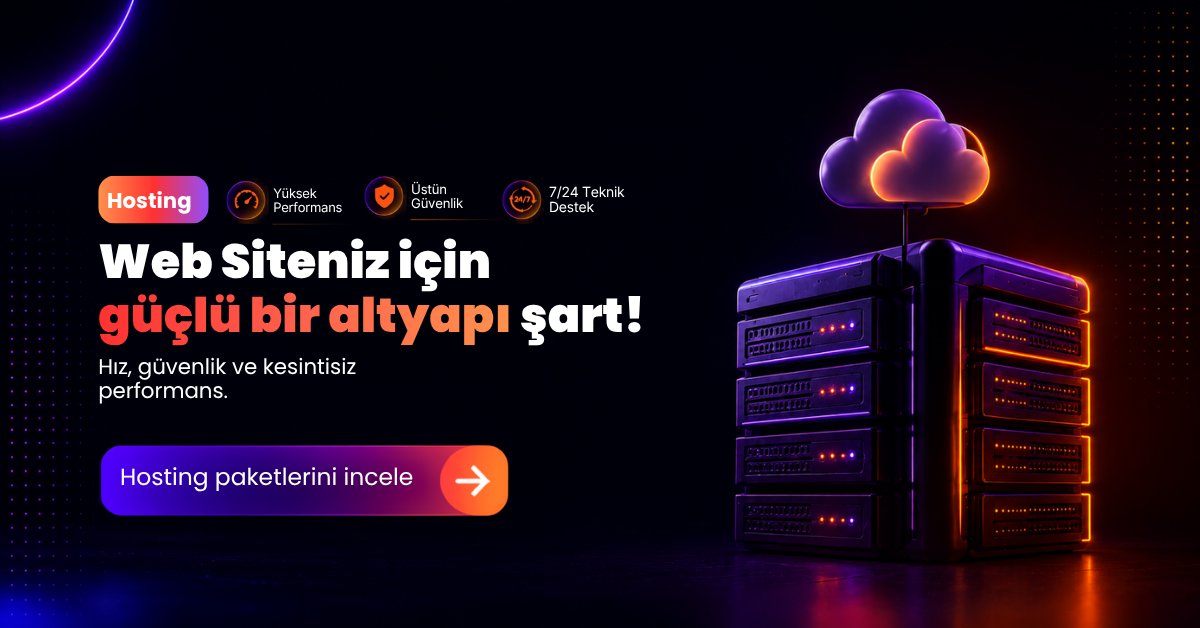 isimtescilNET's tweet photo. Web siteniz için güçlü bir altyapı şart! 🚀

Hızlı, güvenli ve kesintisiz bir web deneyimi için doğru hosting seçimi büyük fark yaratır. ⚡

💻 Yüksek performans
🔒 Güvenli altyapı
🚀 Hızlı yükleme süreleri

Web sitenizin performansını şansa bırakmayın. https://t.co/m9iXOP5Tp3