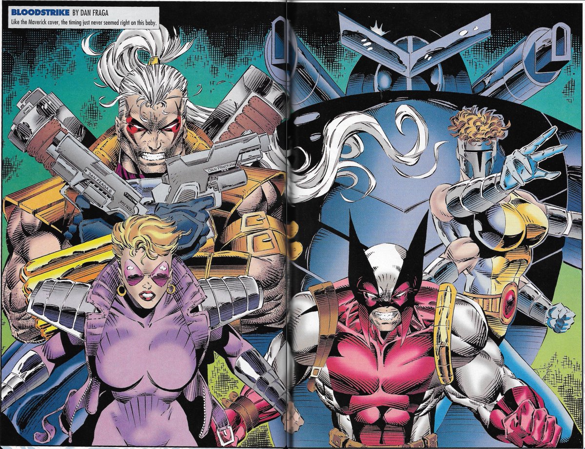 RobMessick's tweet photo. Wizard ended up not using this Dan Fraga Bloodstrike art for a cover.. but they should have! inks by Dan Panosian
#Bloodstrike created by @robertliefeld
#DanFraga @couchdoodles
#DanPanosian @urbanbarbarian
@ImageComics #Extreme #RobLiefeld #ExtremeStudios #FragaBoom #Cabbot https://t.co/Qc8SspoAYn