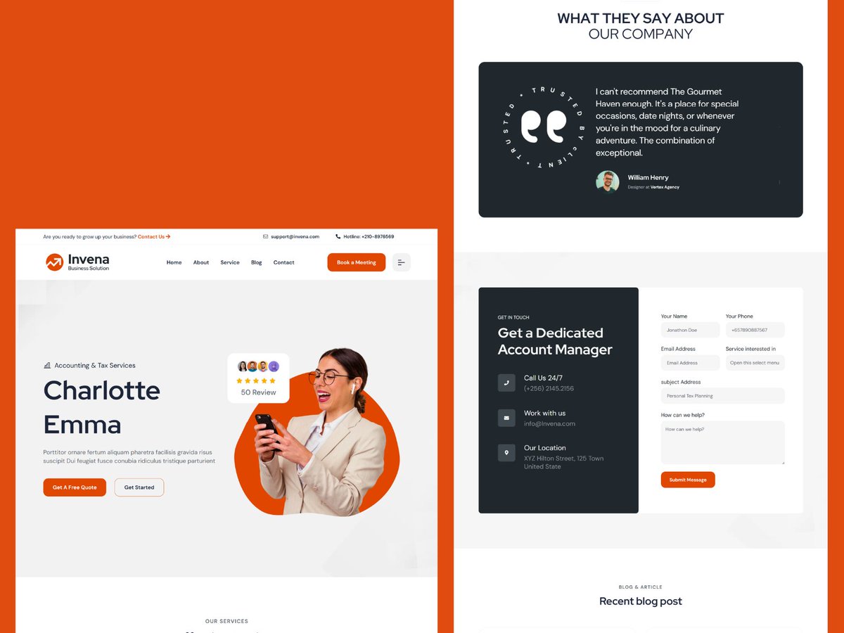 samilsadman54's tweet photo. Just completed a modern Business Consulting WordPress website designed to turn visitors into potential clients.

Hire me : https://t.co/sUc2wL7S10

#WordPress #BusinessConsulting #WebDesign #WordPressDeveloper

@vovudebosh @Guronnimo https://t.co/NK0pHA5k9y