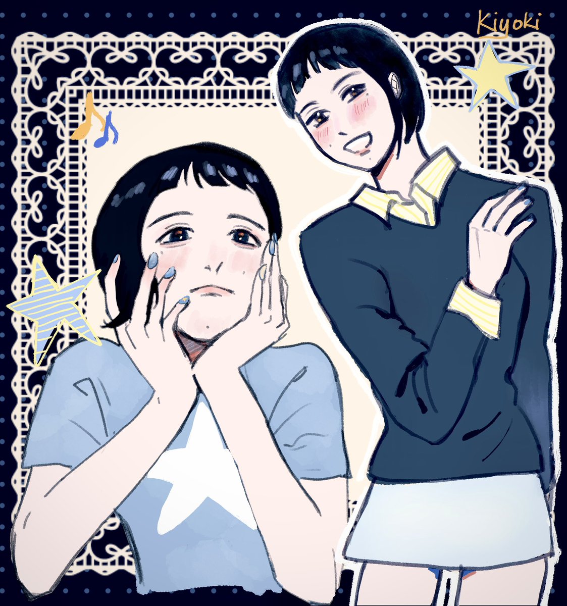 kiyoki_____'s tweet photo. 🩵💛 https://t.co/oMlsX8DRt8