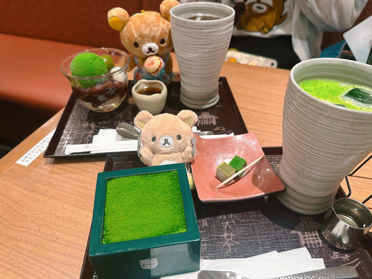 yunyun_amime's tweet photo. 今日はみつばちゃんとリラ活☘️
ラウンドワンコラボに行ってきた🎳
リラックマの可愛い演出沢山みれて大満足✨
メダルゲーム10枚無料分から150枚以上増えたりして面白かった😂
そのあとはお茶して買い物して楽しかった🍵
次は中華街でも涼しくなったら遊びに行こうね🎶 https://t.co/35gv72QeDz