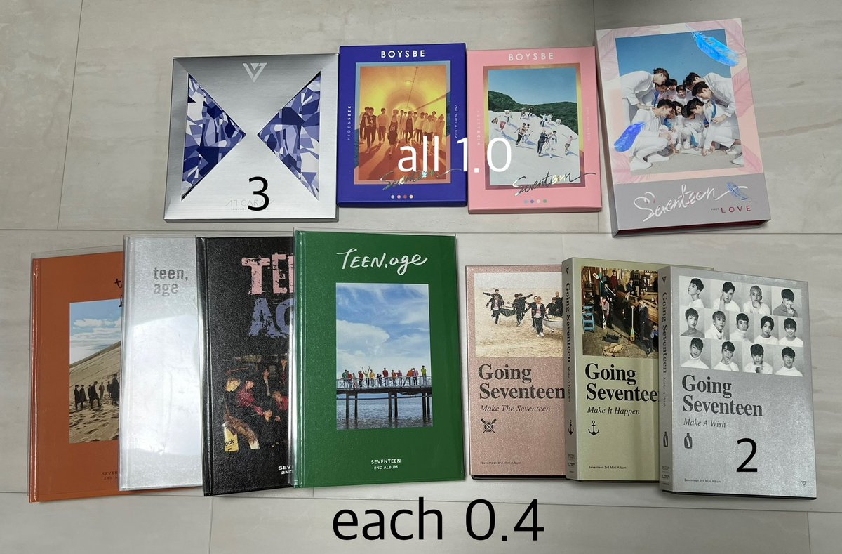 sellbbuyy's tweet photo. 세븐틴 양도 판매 sell wts album 
아낀다 만세 예쁘다 아주나이스 붐붐 울싶않 박수 고맙다 어쩌나 홈 독 렢라 레투럽 락윗유 앨범

poca X each 0.4
2장이상

에스쿱스 정한 조슈아 준 호시 원우 우지 디에잇 민규 도겸 승관 버논 디노 승철 지수 준휘 순영 지훈 명호 석민 한솔 찬 https://t.co/LYgHGxQxOm