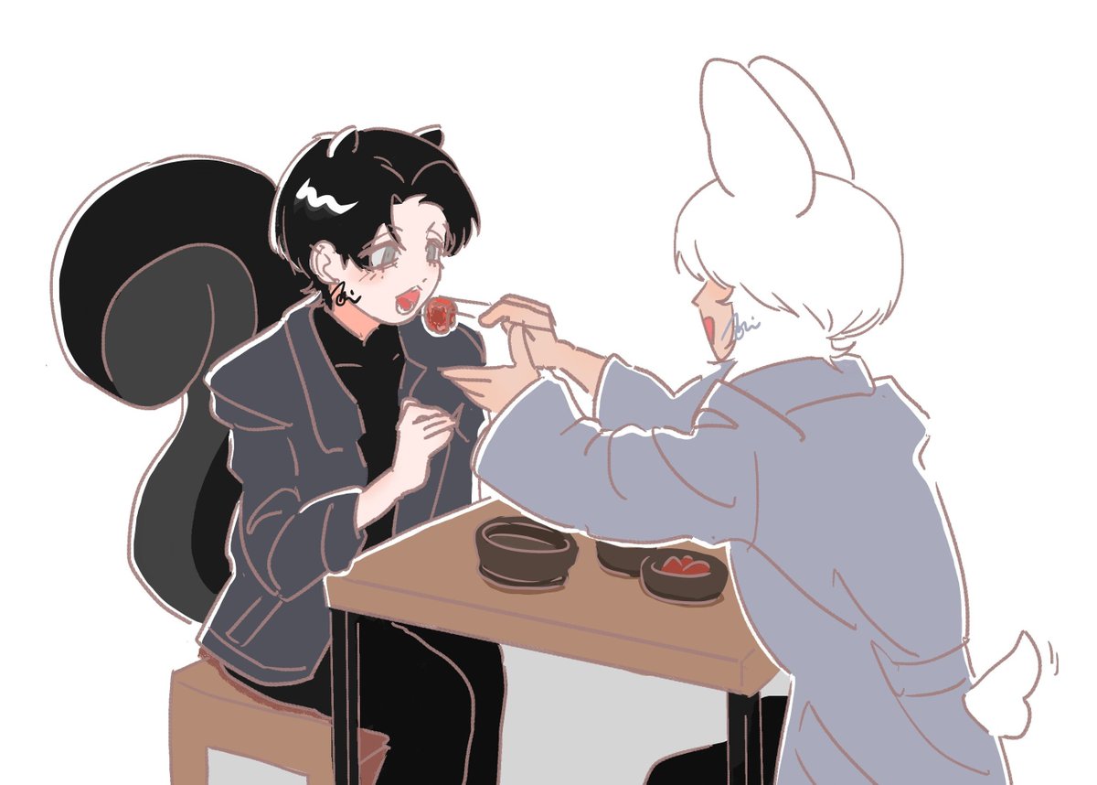 no_on08's tweet photo. 🐿️🥣🥢🌟 https://t.co/1VjO8qM3Jm