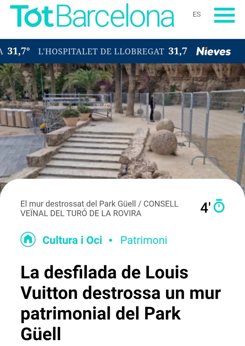 JoseLuisSTAP's tweet photo. La biografia de l'oligarca i depredador financer amb capacitat de privatitzar en benefici propi i causar danys el Park Güell (Patrimoni de la Humanitat de l'@UNESCO), llençar els @mossos contra les veïnes i a sobre riure's en. https://t.co/0pKU18IeKr