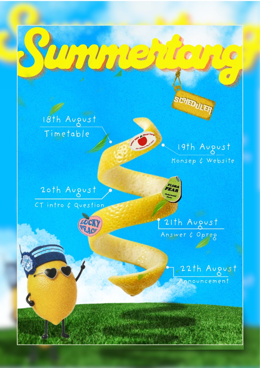 SUMMERTANGagc's tweet photo. ⠀

🌊☀️
𝙊ur summer 𝙩𝗂𝗆𝖾𝗍𝖺𝖻𝗅𝖾, written in
𝙎unshine and 𝙨𝙚𝙖 foam. A soft flow of
𝙏iny laughs, warm golden light, and
𝙎tories worth keeping ⋆｡𖦹 ˚ 𓇼 ˚｡⋆

⠀ https://t.co/mAd1wSWnco