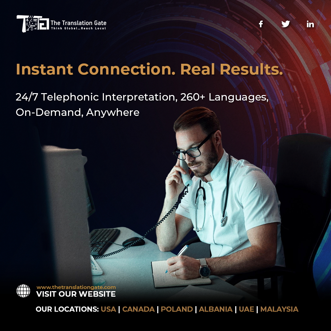 TranslationGate's tweet photo. Need an interpreter? Now. 📞
Certified interpreters, 24/7, in 260+ languages — for healthcare, legal, and crisis calls. No scheduling. No waiting. HIPAA-compliant.
👉 https://t.co/S7oU0CD8O2

#LanguageAccess #HIPAACompliant https://t.co/OKdXgt6Lsj