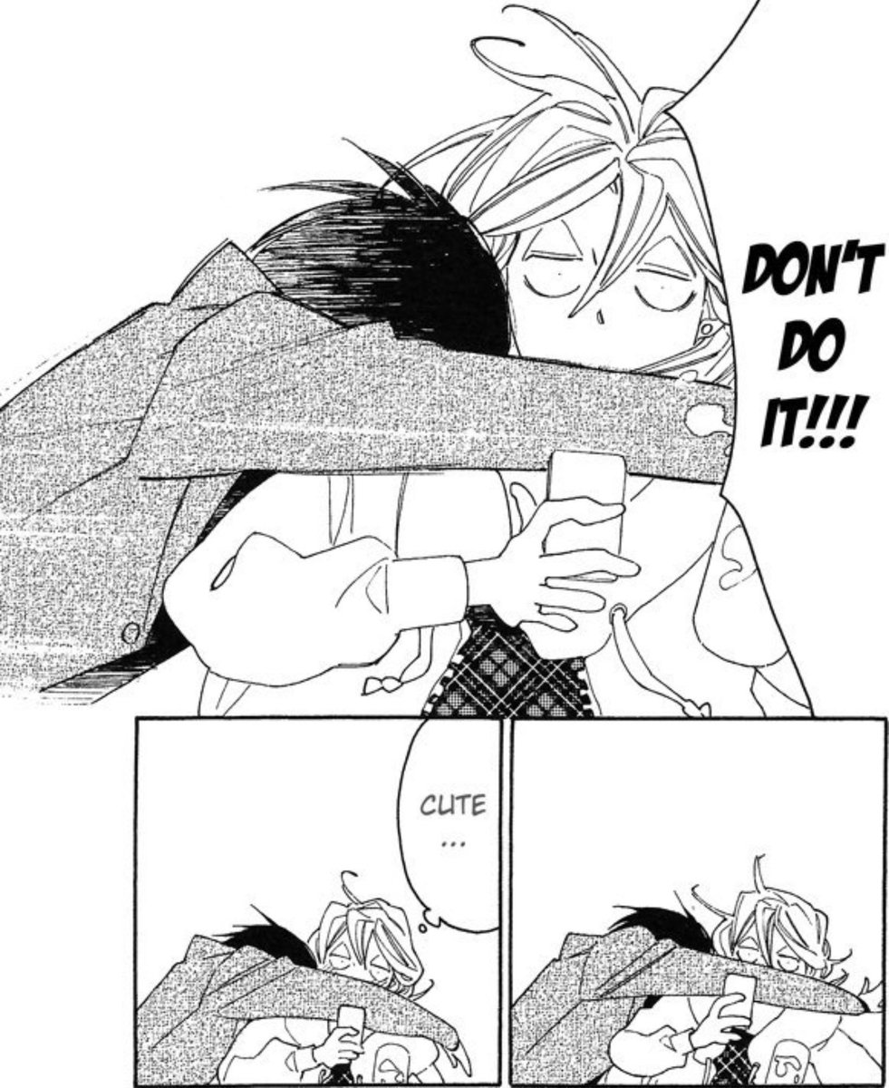 nguyetl4mx's tweet photo. kusakabe seemed to be the one who always insisted on physical touches, but as sajou grew more comfortable around his bf, he started hugging him first too
this never fails to make me cry
#doukyuusei #classmates https://t.co/0NYczMt1dt