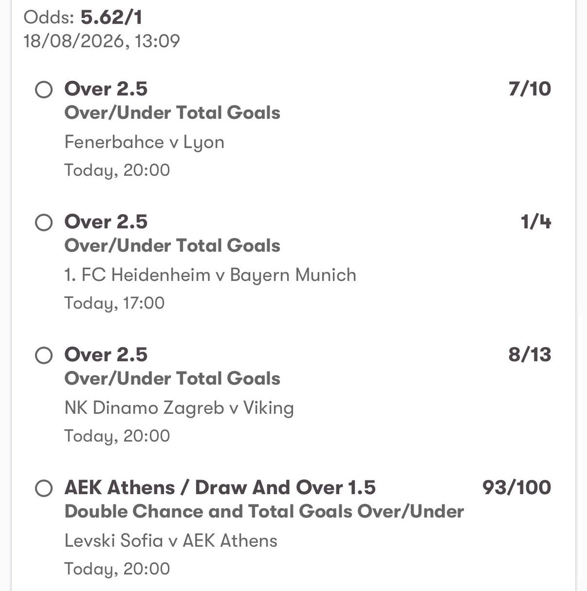 KingsTopTips's tweet photo. 5/1 &amp; 6/1 ACCAS!🤴🏽💥

Who’s joining us?👀 https://t.co/9YfflgpGNu