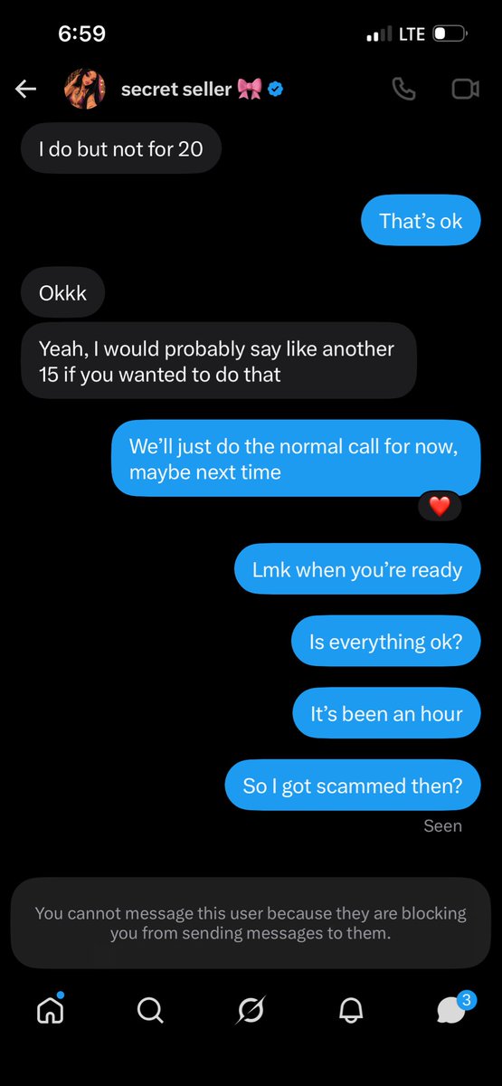 joe1928376's tweet photo. @imtoogoo22 She’s a scammer https://t.co/l3GG7ERRaW