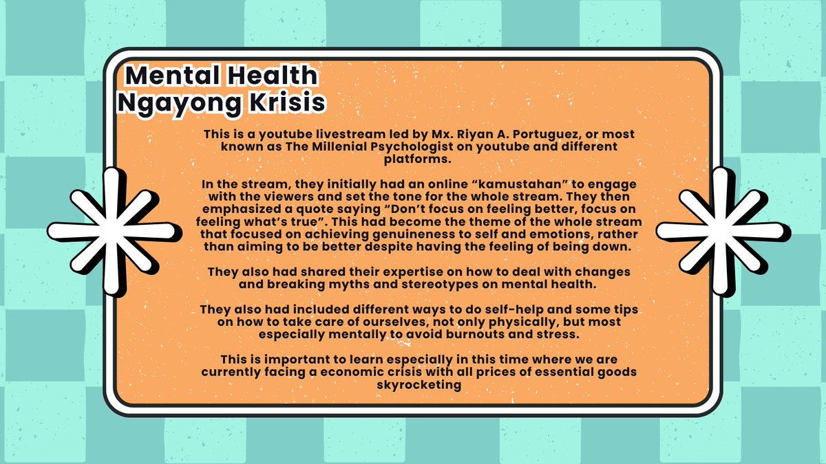 neralannn's tweet photo. Neria, James Raynard T. 
The Far Eastern University Chorale 
Mental Health Ngayong Krisis 
April 5, 2026
@FEUCenterArts https://t.co/kDwa7P1GG7