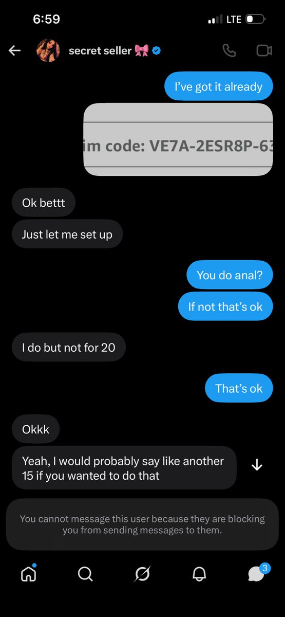 joe1928376's tweet photo. @THELONELY2001_ @juicyyylexxx She is a scammer https://t.co/kizcawrLoX