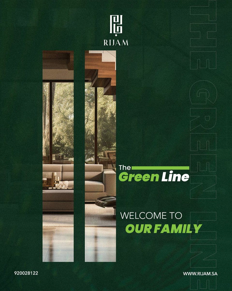 rijam_dev's tweet photo. مرحبا بعائلات مشروع The Green line
#رجام_أختيارك_الأول https://t.co/t18bnHI63w