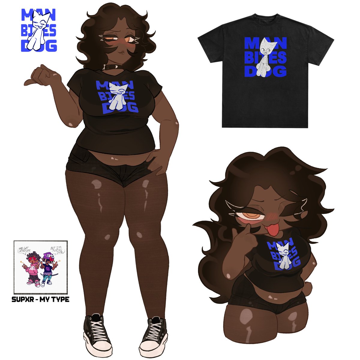 JglBell's tweet photo. Já que eu não posso ter Merch da Femtanyl pelo menos minha OC pode usar :3
#OC #characterdesign https://t.co/8gXSX0AwnN