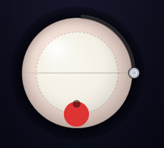 RealHonigbart's tweet photo. realpool could honestly be considered a 8 ball pool simulation. It models things so phyisically exact and holisitic. For example on the spin selector's dashed ring is the friction-cone miscue mark a chalked leather tip (μ ≈ 0.6) skids past ~0.5 R. https://t.co/1vbAbqMNFg