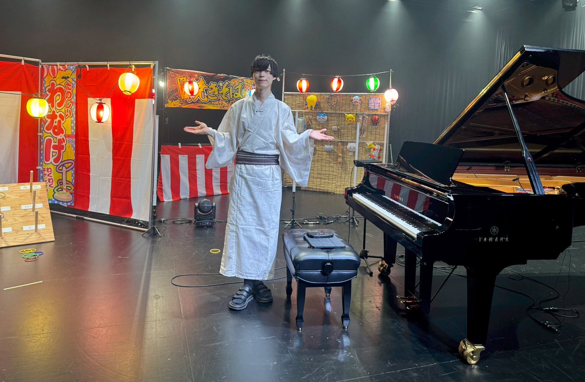 fumi23tv's tweet photo. 『今年も暑いので配信ライブやります』
今年も夏曲弾きまくりました🎇
そしてBIGなお知らせは
「4年ぶりに全国ツアーやります」
各地でのライブはやってきましたが全国ツアーという名目でやるのはなんと4年ぶりになります🥹
是非1箇所でも来てもらえたら嬉しいです。
※フライヤーは仮のやつです。日程と場所は確定ですが、横浜の時間など諸々修正してまたポストします

話は逸れましたが今年も夏のオンラインライブめちゃめちゃ楽しかったです！
アーカイブも1週間あるので是非たくさん聴いてください🐬