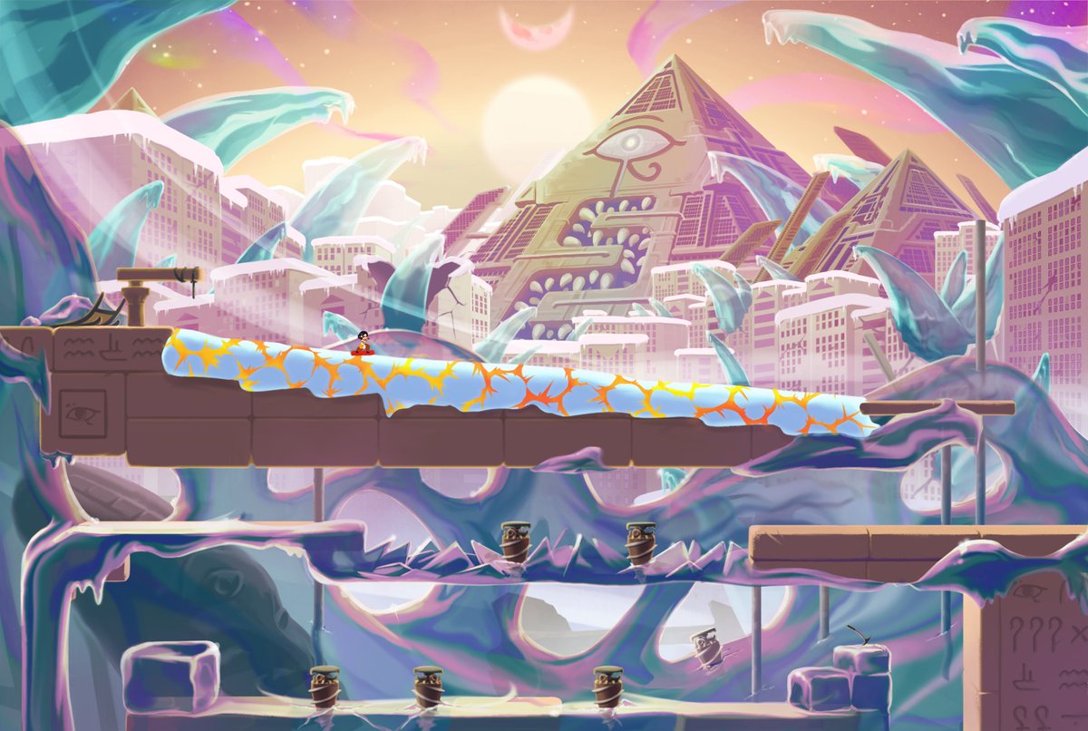 AKATORIGAME's tweet photo. Save the amber worlds before the storms consume them #indiegame https://t.co/1n2KC5ij8n