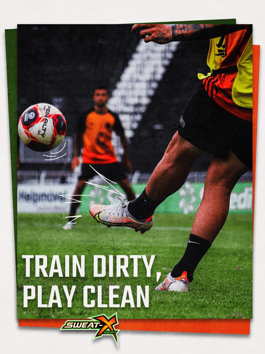 SWEATXSPORT's tweet photo. Train Dirty, Play Clean β½π§Ό
Sweat X helps remove stubborn buildup so you can stay focused on the grind πͺ
Stay ready for every rep with Sweat X β https://t.co/gt4nBkwYDZ
#SweatX https://t.co/rtQG7FGo8v