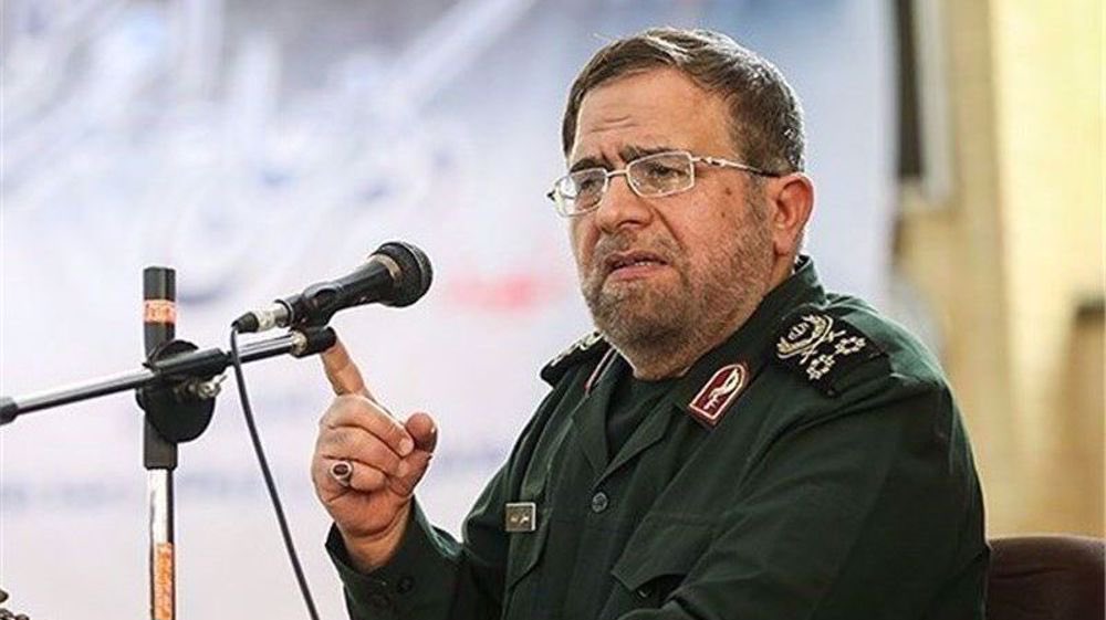 0xBencho's tweet photo. 🚨 JUST IN 🇮🇷

Iran’s IRGC deputy commander says the “enemy is in a state of helplessness.”

The statement comes amid continued tensions in the region, adding to uncertainty over the next phase of the U.S-Iran conflict https://t.co/QsITi8IgNb