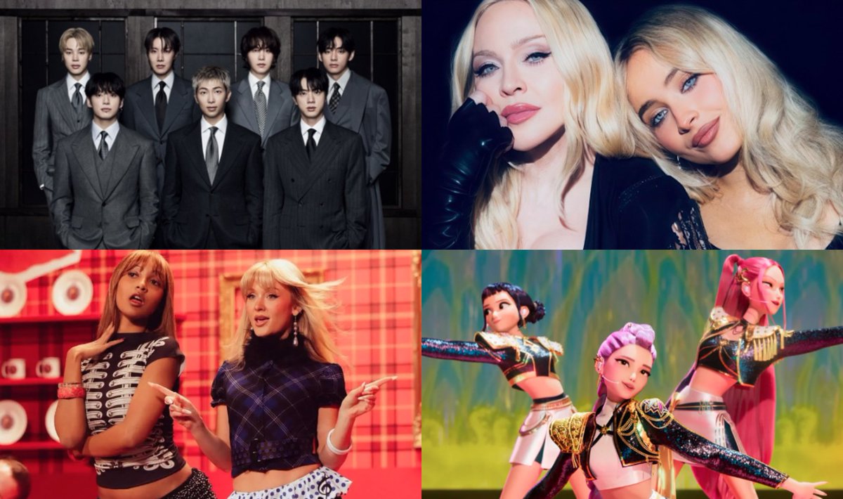 AboutMusicYT's tweet photo. Out of the nominated songs, who should win Song Of The Year at the 2027 Video Music Awards?

BTS - Swim
Ella Langley - Choosin Texas
Huntrix - Golden
Madonna, Sabrina Carpenter - Bring Your Love
Olivia Dean - Man I Need
PinkPantheress, Zara Larsson - Stateside
Raye - Where is My Husband?