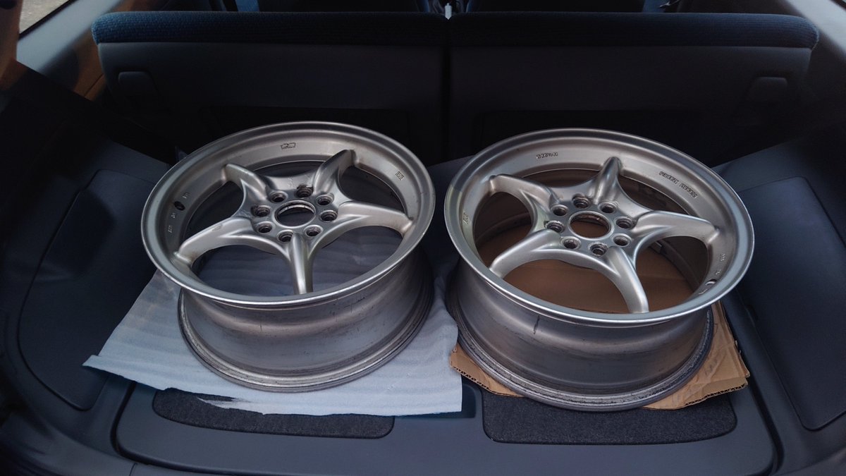 mi_Z27AG's tweet photo. 無限のRNR買いました
シビックの車検(12月)まで一旦寝かせます
このホイール軽すぎ https://t.co/xc4TJ9QYSH