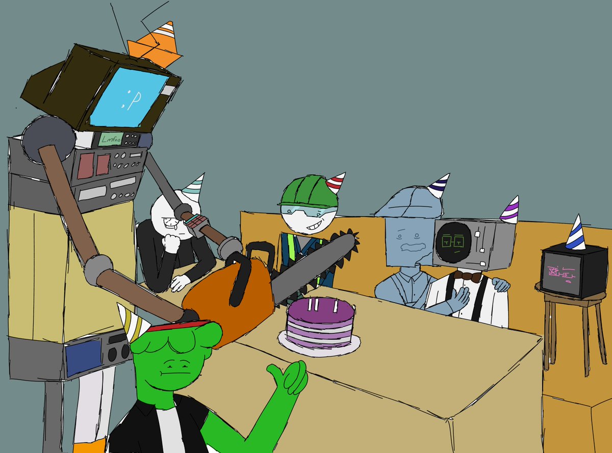 pickeldoodle's tweet photo. Lazy birthday drawing #ocart #art https://t.co/ECROpOf4LU