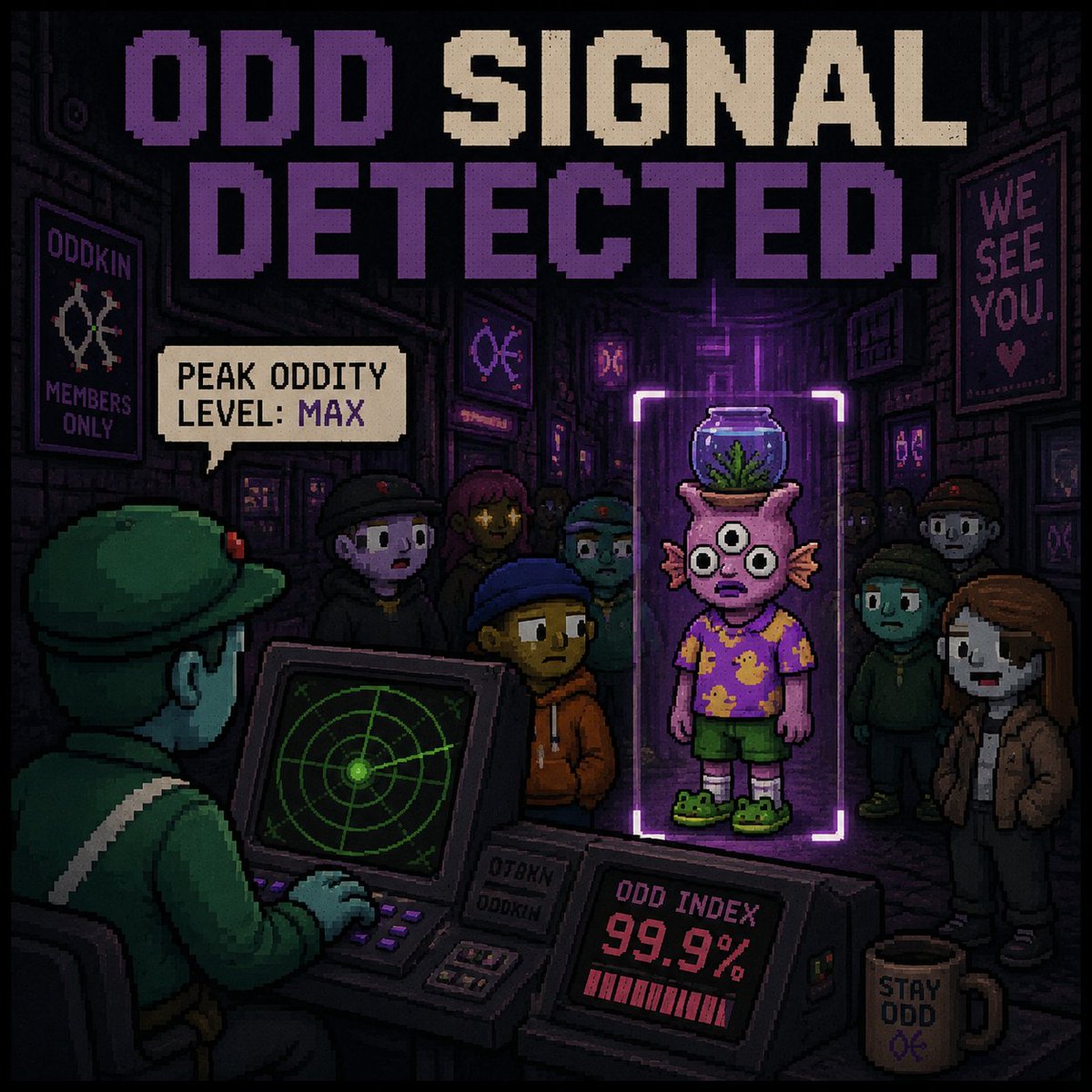 oddkinproject's tweet photo. GM ODDKINS

Collabs/Dm's Open 

You can send me a direct message or access  https://t.co/k7iQDOdz6i and register.

Stay Odd https://t.co/g3qIsERgI8