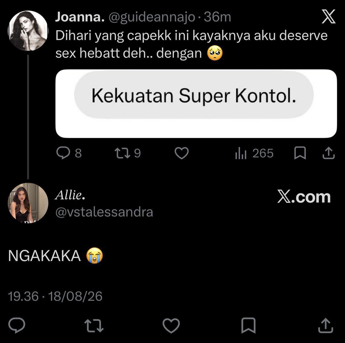 guidedebby's tweet photo. kalian berdua juga nakal aku cubit pentilnya😋🤏🏻 

@vstadrian kamu dare typing pake huruf g 
@vstalessandra kamu dare typing angka

HAHAHAHAHAHA PANEN https://t.co/Rtiu6djyJK