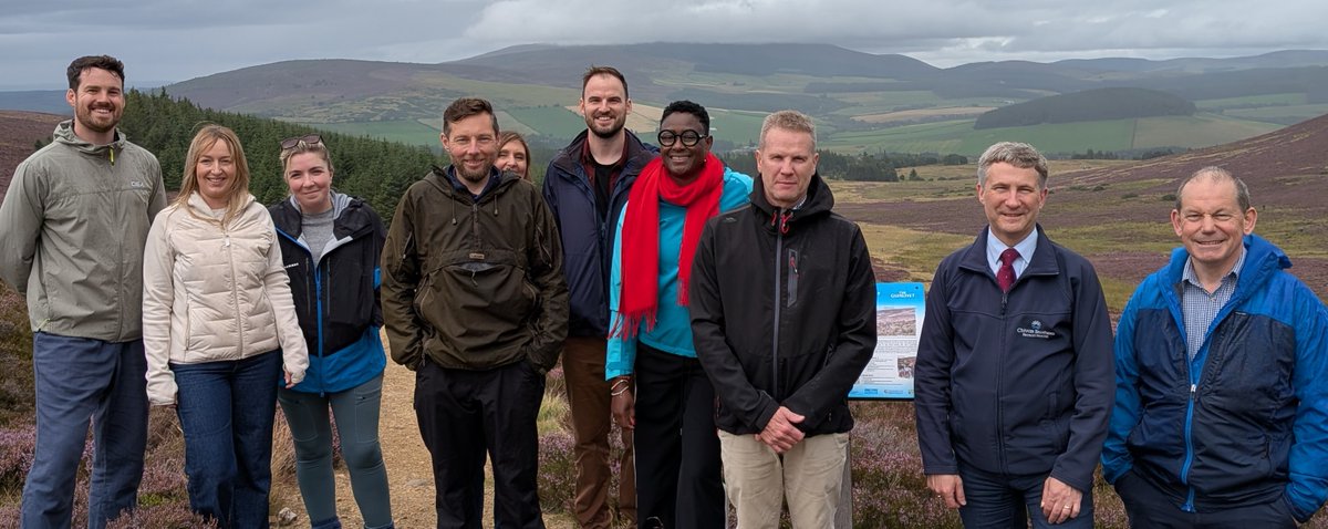 CrownEstateScot's tweet photo. We were pleased to welcome counterparts from @TheCrownEstate this week, for a two-day visit to Glenlivet Estate as part of our ongoing knowledge exchange. https://t.co/y1tgsxOjb5