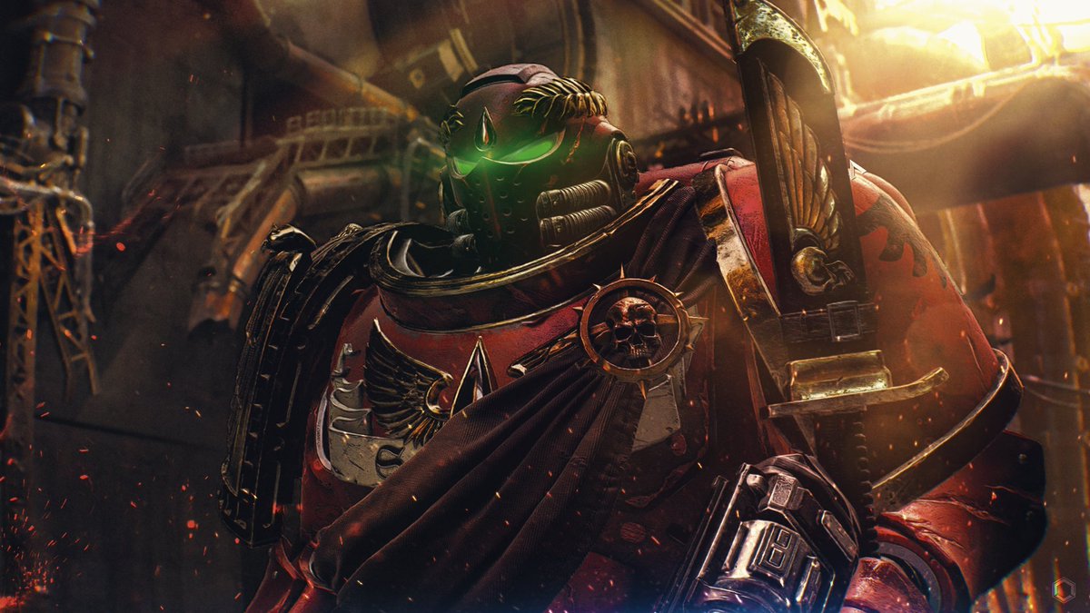 SanguinisI's tweet photo. “We are his sons, forged for grim purpose. In crimson clad, with fire in our hands and fury in our hearts. We are his angels !”🩸

Art by @DigitalArtJS
Art by @Vetuste_HX
Art by @aDwarfLegion https://t.co/l8dXMHUc5P