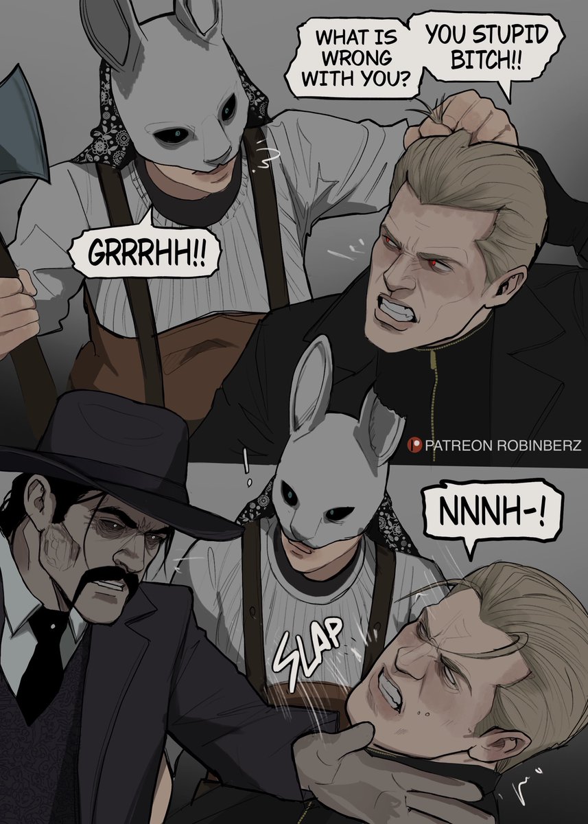 Berzelius_Art's tweet photo. the deathslinger and his 40 y o brat https://t.co/41PvfifrC5