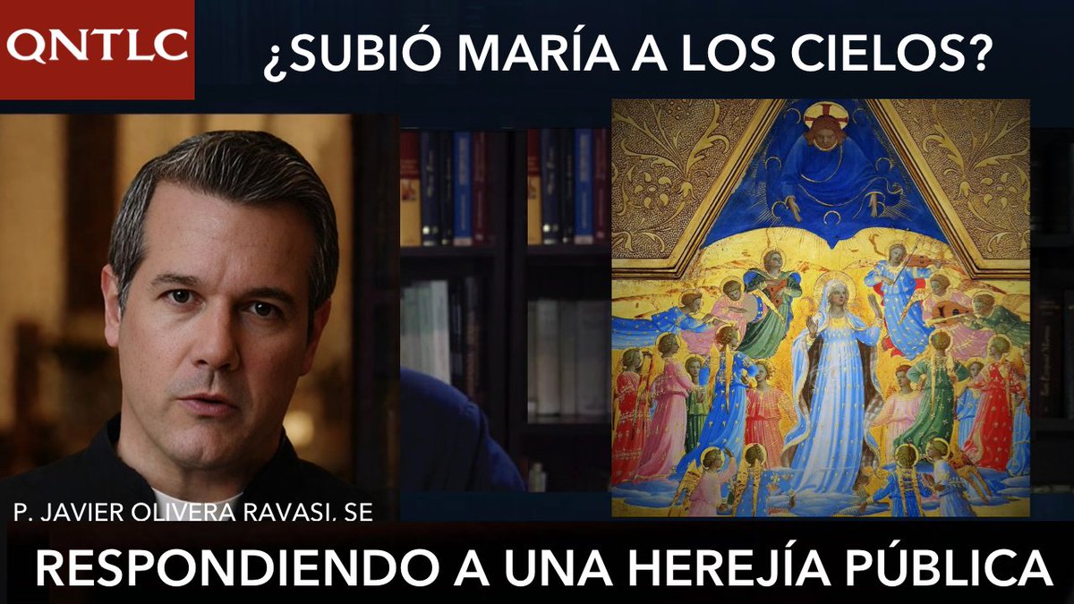 PJavierOR's tweet photo. Respondiendo a una herejía sobre la Asunción de María Santísima a los Cielos.
https://t.co/bP0f3EVWet https://t.co/Chyvv9aYaE