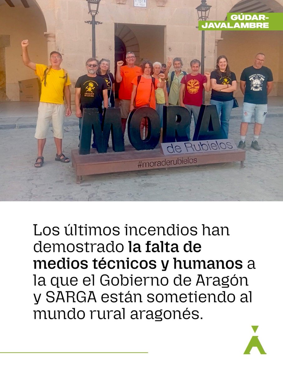 OSTAsindicato's tweet photo. 🔥🔥 Comienza la Huelga indefinida del operativo en SARGA con concentraciones en todas las cabeceras de comarca

Mientras tanto la dirección de SARGA y el @gobaragon siguen sin sentarse para dar una solución y dignificar a unos profesionales que ponen incluso en riesgo su vida https://t.co/ZdJT1VXGmv