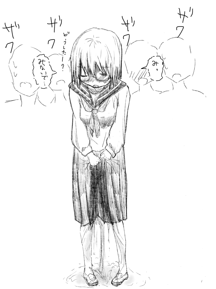 kenzen_genzin's tweet photo. 間に合わなかった女の子 https://t.co/U31jVReVIK