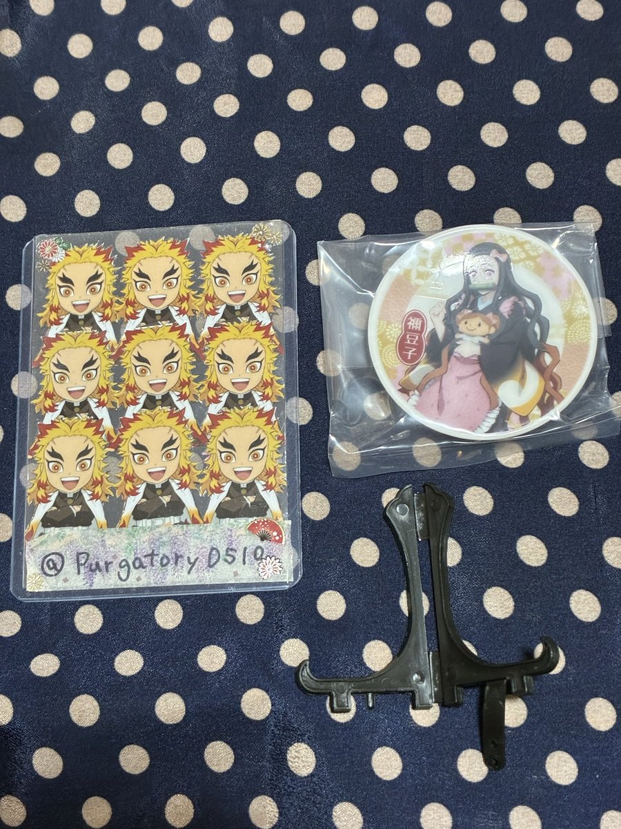 Purgatory0510's tweet photo. 【交換、譲渡】鬼滅の刃ジョイフルjoyfulガチャ豆皿

譲:竈門禰󠄀豆子禰豆子

求:定価＋送料>アクキー煉獄杏寿郎

梱包方法についてはご相談できればと思います。
検索からでもお気軽にお声掛けください。 https://t.co/W6GaI2BUGt