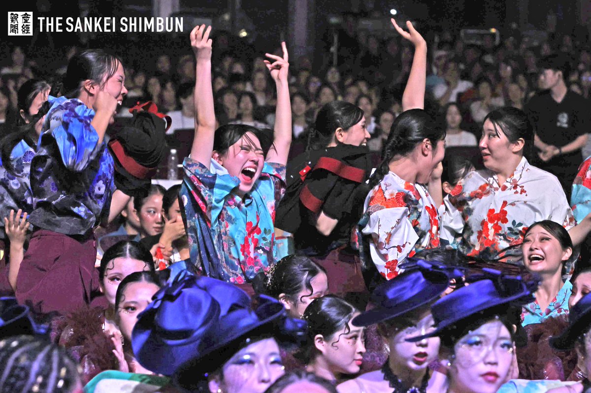 Sankeiphoto_TYO's tweet photo. 【第19回日本高校ダンス部選手権 全国準決勝大会】
高校ダンス部選手権のビッグクラス・全国準決勝大会が行われ、8校が優秀賞に輝き9月6日の決勝進出を決めました。
写真は決勝進出の目黒日大、日大明誠です。
#ダンスタ https://t.co/lgw8YrzPEv