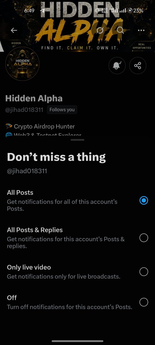 Airdrop01934's tweet photo. @jihad018311 Done ✅ https://t.co/7UJguxmMGl