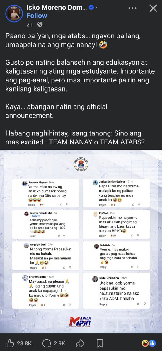 r_czarls's tweet photo. a tale of two mayors:

one willing to admit fault, swear to make necessary changes, and most importantly—do better.

vs. 

one who refuses to acknowledge his lapses that led to at least 5k students (in UST alone) stranded. all while making light of the situation farming clicks. https://t.co/KZuDDdvnvi