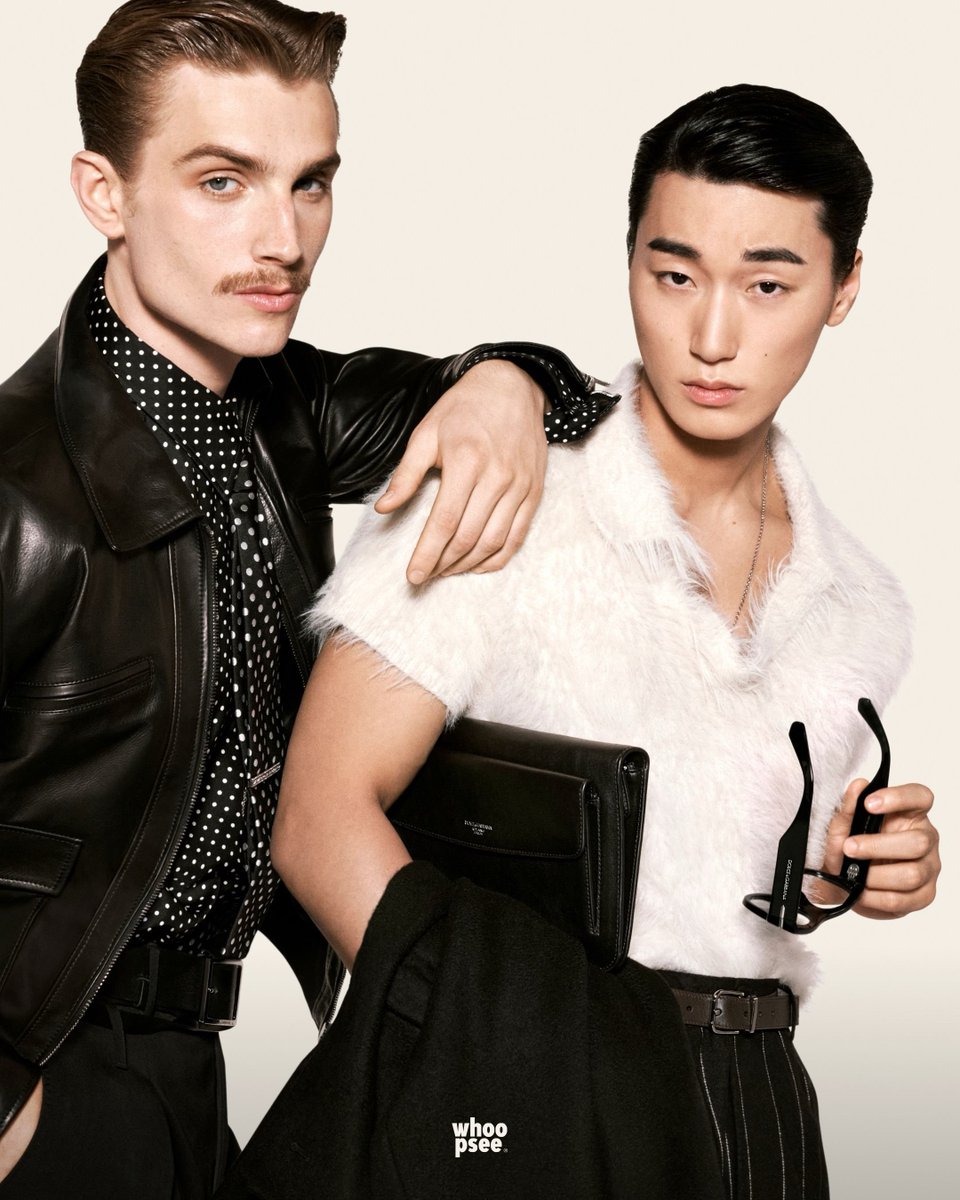 1024updates's tweet photo. [📷] San for Dolce&amp;Gabbana FW26 Collection

#CHOISAN #산 #DGFW26 #DolceGabbana https://t.co/qUS9cvH23z
