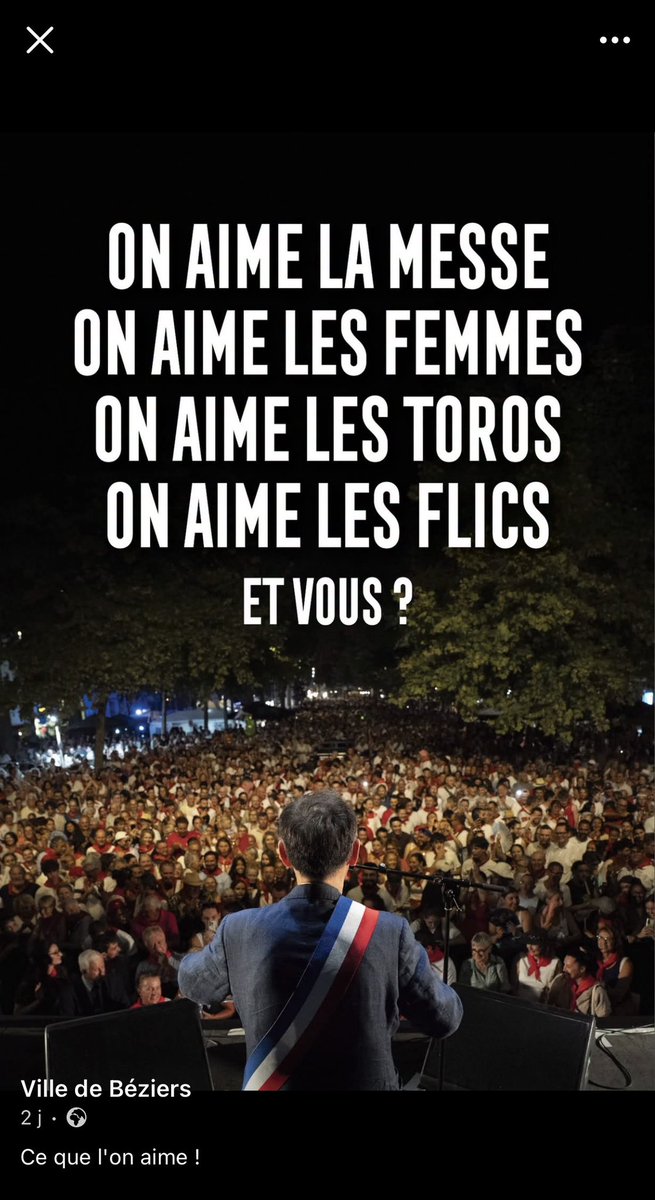 ncadene's tweet photo. 1/ J'ai hésité à répondre à cette polémique pour ne pas l'alimenter: au regard du paysage médiatique actuel, #Ménard est quasi seul à raconter ses absurdités sans contestation (pour éviter de parler de la situation cata de la ville de Béziers)
#Laicite #Féminisme #Traditions🧵👇 https://t.co/v8FA7dKo8x